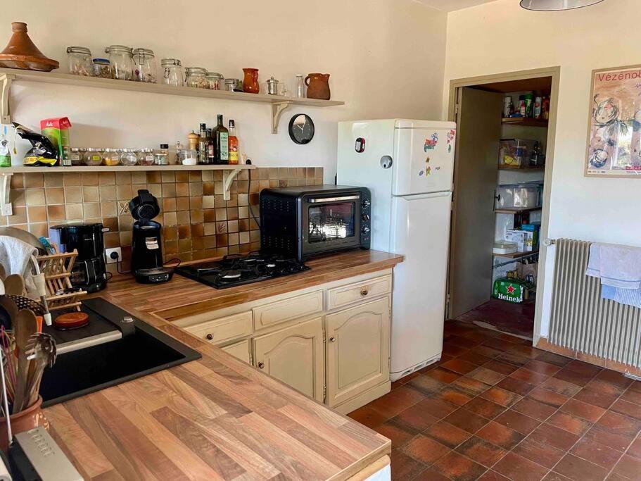 La Maison Du Prieure Vezenobres Екстер'єр фото